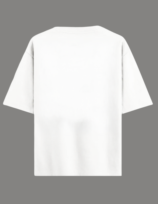 Chameleon T-Shirt Printed Oversize Unisex WHITE