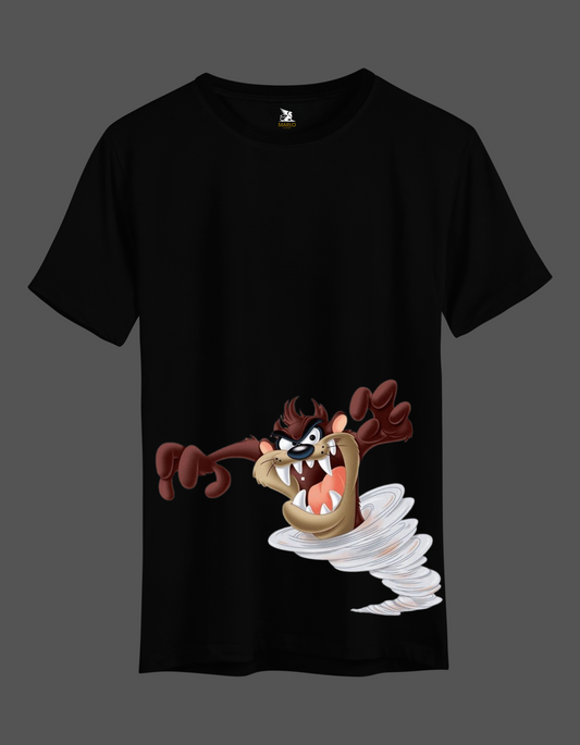 Tazmanian Devil Tee - BLACK