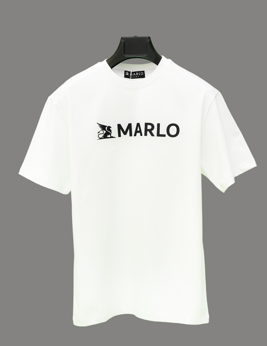 MARLO GRIFFIN T-shirt  WHITE