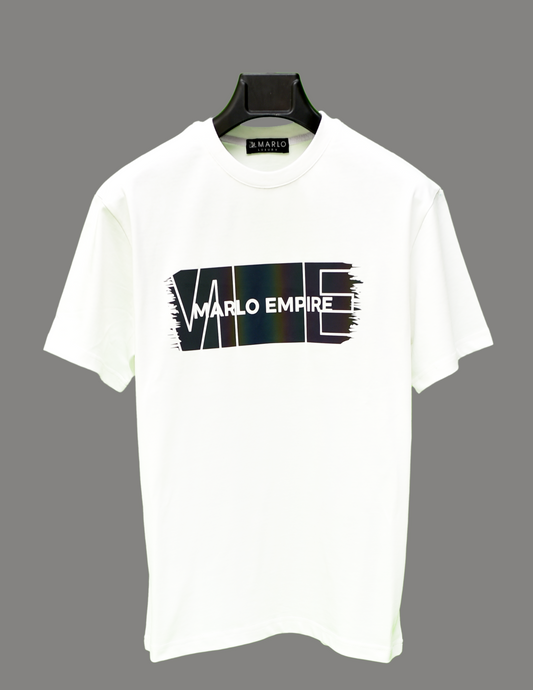 ME7 REFLECTOR T-shirt  WHITE