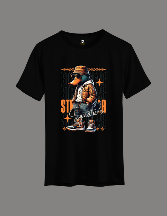 COOL CARTOON TI-SHIRT - BLACK