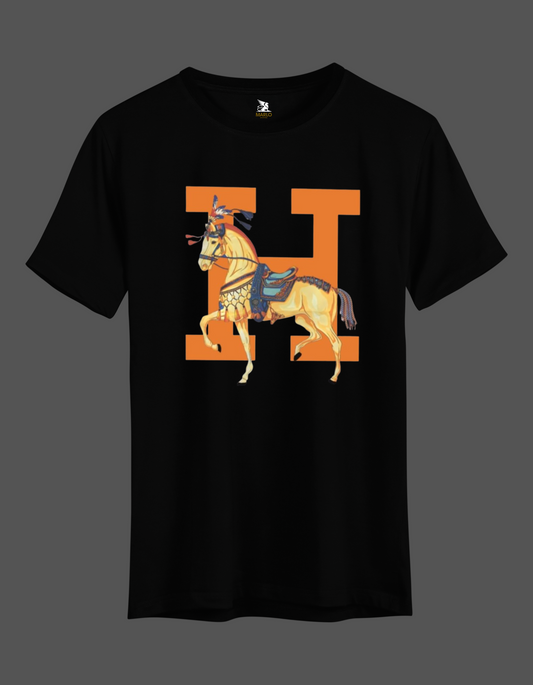 HERMES Tee - BLACK