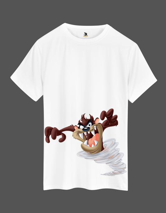 Tazmanian Devil Tee - WHITE
