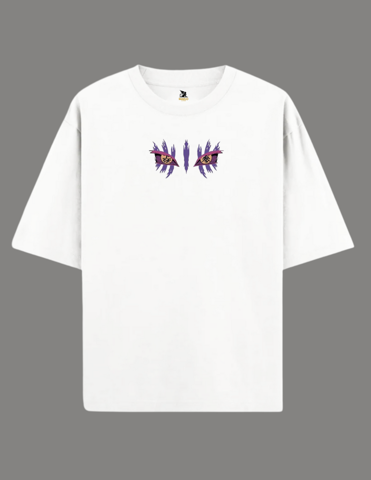 AKAZA Anime Oversized T-Shirt WHITE