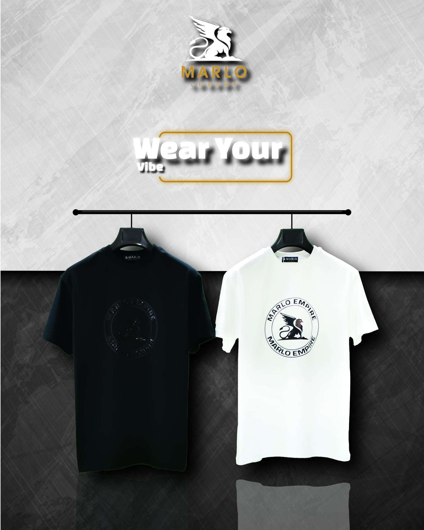 MARLO EMPIRE T-SHIRT RELAXED FIT BLACK