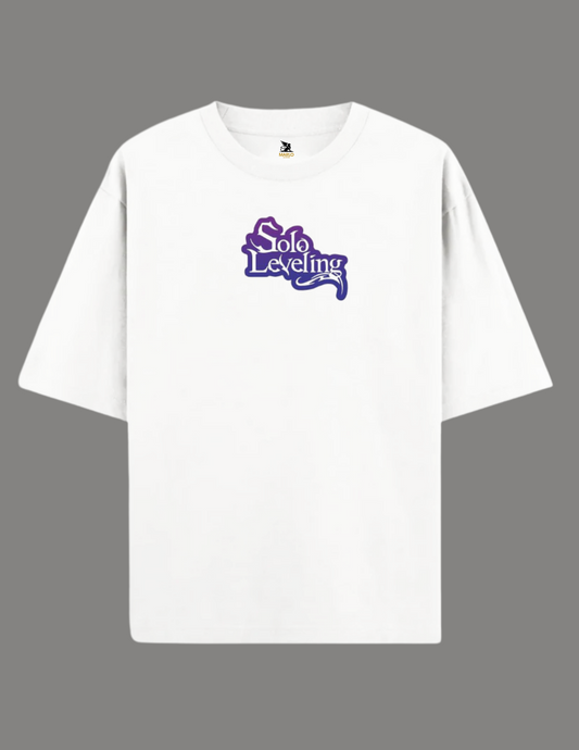 SOLO LEVELING Anime Oversized T-Shirt WHITE
