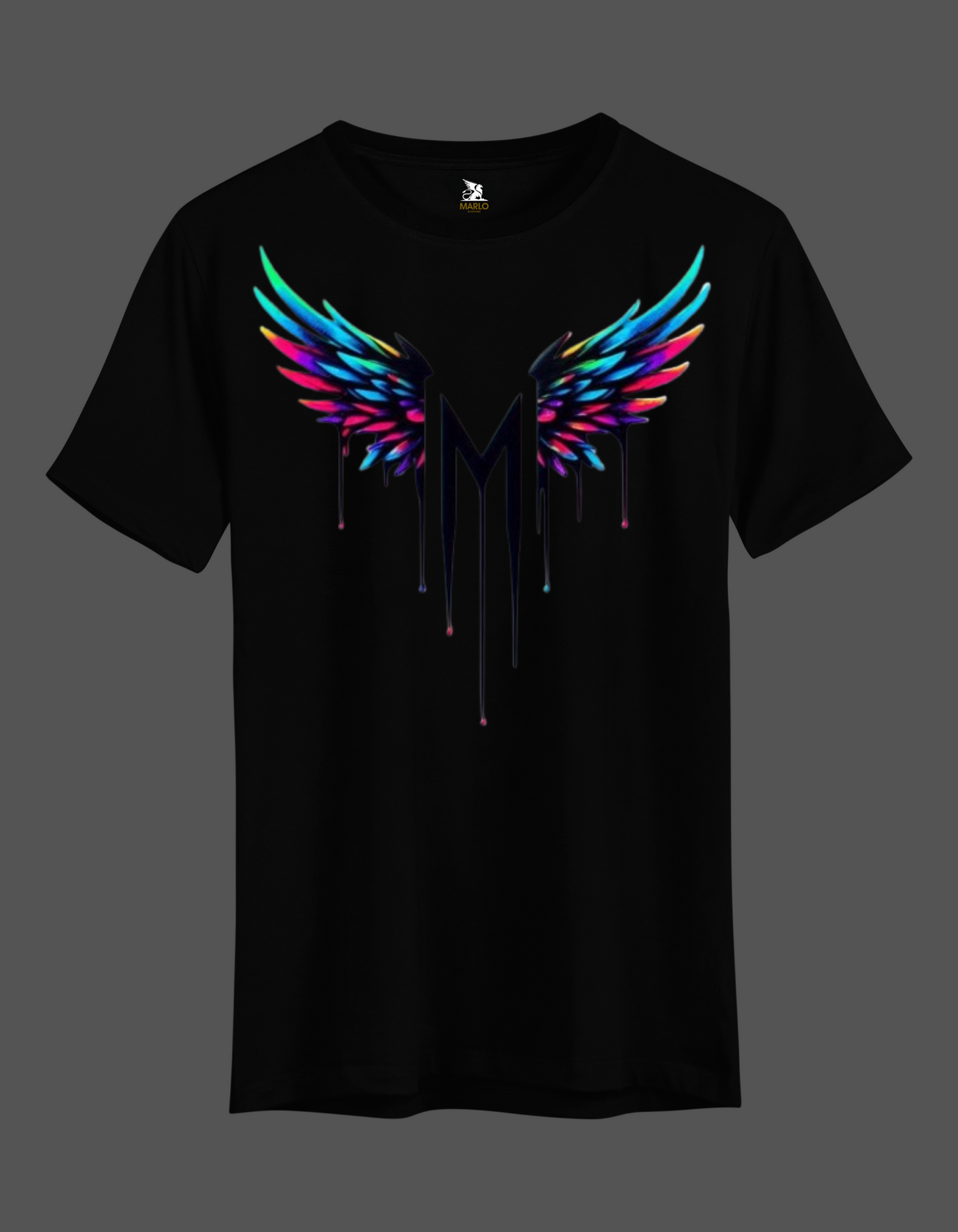 Marlo Wings TI-SHIRT - BLACK
